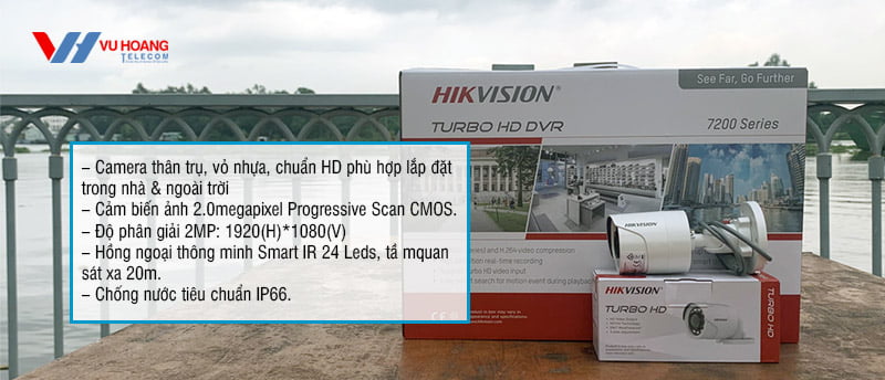 Camera thân trụ Hikvision bộ H2023-2