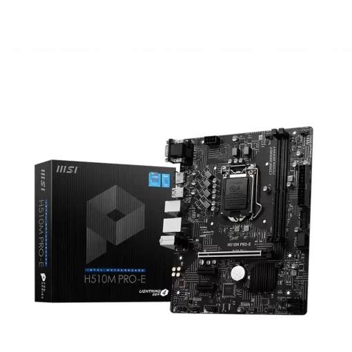 Hình ảnh chụp sản phẩm Thông số kỹ thuật Mainboard MSI H510M PRO-E